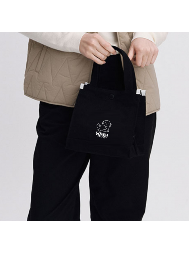 CHIOS CLUB -  BAG3944 Canvas bag BLACK 黑色